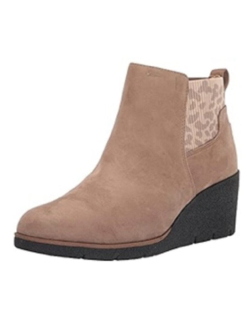 Dr. Scholl’s Lean In‎ Chelsea Ankle Boots Women’s 8.5 Beige Faux-Leather Comfort